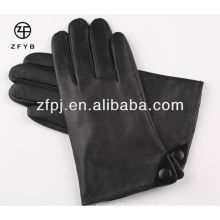 Plain Style and Daily Life Usage men's leather gloves